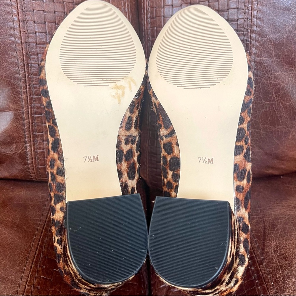 Talbots Genuine Leather & Block Heel Pumps Size 7.5 - Picture 9 of 13